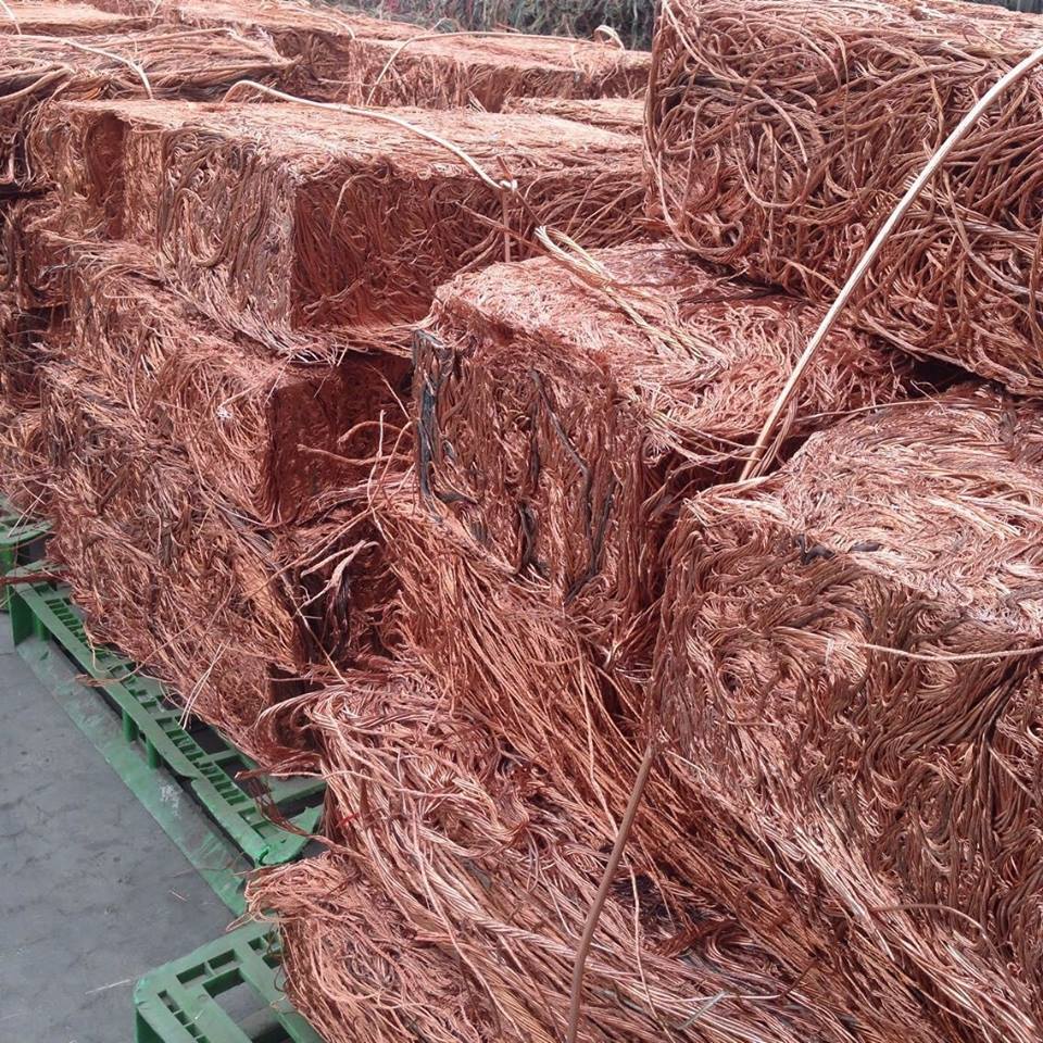 Great quality, very clean copper wire scrap at purity 99.99. We also