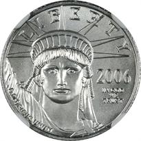 PLATINUM EAGLE $10 - 1/10 OUNCE (1997-2008)