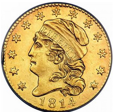  Turban Head Gold $5 Half Eagle - Capped Head (1813-1834)