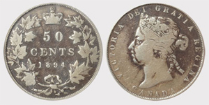 50 cents 1899 -Large 9 Victoria