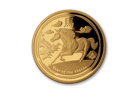 2014 Australia 1-oz Gold Year of the Horse Proof