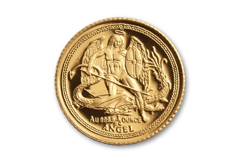 2013 Isle of Man Half Gram Gold Angel Proof