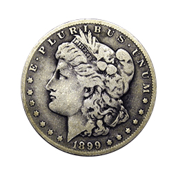 1899 Morgan Silver Dollar