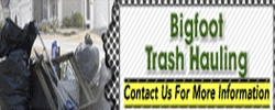 Bigfoot Trash Hauling