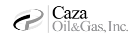 Caza Oil and Gas, Inc