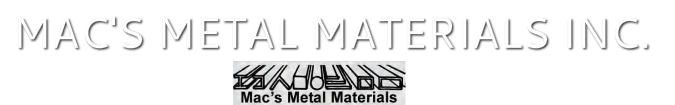 Macs Metal Materials