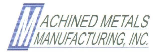 Machined Metals Manufacturing, Inc.