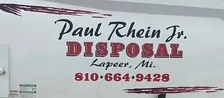 Paul Rhein Jr Disposal LLC