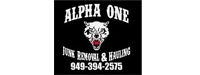 Alpha One Junk Removal & Hauling