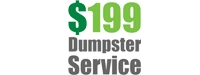 $199 Dumpster Service