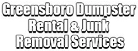 Greensboro Dumpster Rental & Junk Removal Services