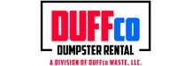 DUFFco Dumpster Rental