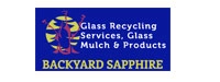 BackYard Sapphire Glass Recycling 