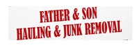 Father & Son Hauling & Junk Removal 