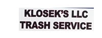 Klosek's LLC Trash Service