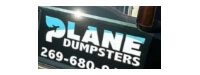 Plane Dumpsters