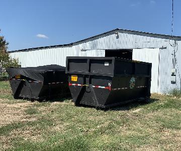 barn clean out dumpster rental in Waxahachie Texas