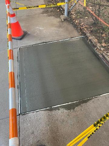 Sidewalk repair