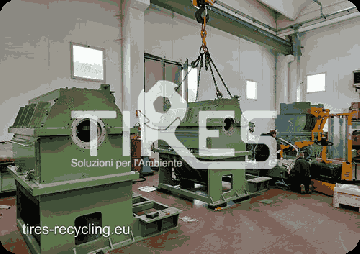 build machinery for tire recycling