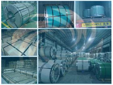 Color and Prime Stainless Steel Sheet Coil Loading